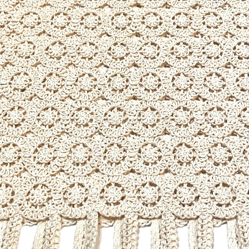 Zara Fringed Crochet Skirt - Picture 11 of 16